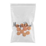 Max 10pcs 3cm Wicker Rattan Balls Xmas Wedding Party Decorative Crafts orange