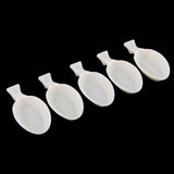 Maxbell 5 Pack One Step Fish Plastic Water Color Mixing Tray Water Dish Ink and Wash Painting Tools Art Painting Palette - 10 x 4.7 cm / 3.94 x 1.85inch