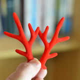 Max Decorative Reindeer Elk Antlers For Jewelry Making Hair Accessory DIY Crafts