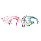 Maxbell 20 Pieces Double Coil Fastening Buckle Jump Ring DIY Bracelet Crafts group 1