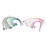 Maxbell 20 Pieces Double Coil Fastening Buckle Jump Ring DIY Bracelet Crafts group 1