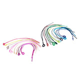 Maxbell 20 Pieces Double Coil Fastening Buckle Jump Ring DIY Bracelet Crafts group 1