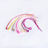 Maxbell 20 Pieces Double Coil Fastening Buckle Jump Ring DIY Bracelet Crafts group 1