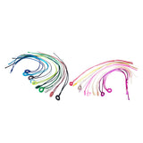 Maxbell 20 Pieces Double Coil Fastening Buckle Jump Ring DIY Bracelet Crafts group 1