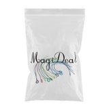 Maxbell 20 Pieces Double Coil Fastening Buckle Jump Ring DIY Bracelet Crafts group 2