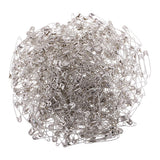 Maxbell 1 Box Metal Safety Pins Silver Tone Small 1.69 inch Sewing Accessory 40Pcs
