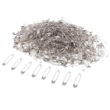 Maxbell 1 Box Metal Safety Pins Silver Tone Small 1.69 inch Sewing Accessory 40Pcs