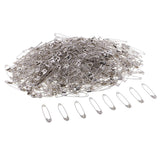 Maxbell 1 Box Metal Safety Pins Silver Tone Small 1.69 inch Sewing Accessory 40Pcs