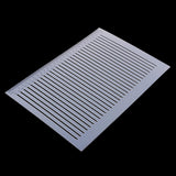 Max Soft Plastic Straight Ruler Measuring Tool Stencil for Student School Office