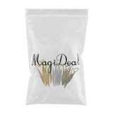 Max 30/18Pcs Beading Feather Bookmark With Loop Book Marker DIY Making 18 Pieces