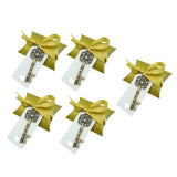 Max 5pcs Skeleton Key Bottle Openers Souvenir Gift Candy Box Tags Bronze