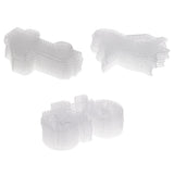Max 10 Pieces Plastic Fuse Beads Pegboards Clear Template Kids Crafts Truck