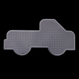 Max 10 Pieces Plastic Fuse Beads Pegboards Clear Template Kids Crafts Truck
