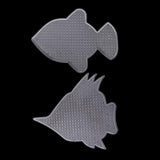Max 5pcs cartoon shape Perler bead template Fuse Beads Pegboard 150x132mm fish 5pcs