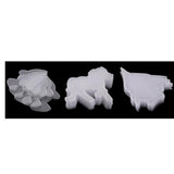 Max 5pcs cartoon shape Perler bead template Fuse Beads Pegboard 150x132mm fish 5pcs