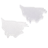 Max 5pcs cartoon shape Perler bead template Fuse Beads Pegboard 150x132mm fish 5pcs