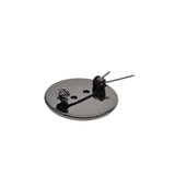 Max 10Pcs 25mm Brooch Making Blank Cabochon Bezel Setting Trays for Badge Black