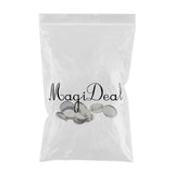 Max 10Pcs 25mm Brooch Making Blank Cabochon Bezel Setting Trays for Badge Silver