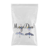 Max 4pcs rabbit bird Pinch Back Pins Brooch Findings clutch badge