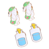 Max Cute Cartoon Enamel Brooch Pins Bear Button