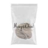 Max 100 meters core spun braided natural cotton ropes string cord for DIY  3mm