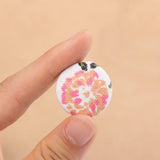 Maxbell 10 Set Machine Press Button Cloth Button Base Semi-finished Craft DIY 40mm 3