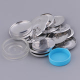 Maxbell 10 Set Machine Press Button Cloth Button Base Semi-finished Craft DIY 40mm 3