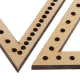 Max Decoration DIY Woven Tools Handmade Knitting Weaving Loom Triangle Wooden