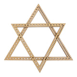Max Decoration DIY Woven Tools Handmade Knitting Weaving Loom Triangle Wooden