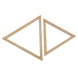 Max Decoration DIY Woven Tools Handmade Knitting Weaving Loom Triangle Wooden