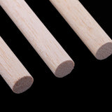 Max Balsa Wood Stick Unfinished DIY Woodworking Craft Modelling Stick 5pcs 80mm