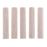 Max Balsa Wood Stick Unfinished DIY Woodworking Craft Modelling Stick 5pcs 80mm
