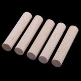 Max Balsa Wood Stick Unfinished DIY Woodworking Craft Modelling Stick 5pcs 80mm