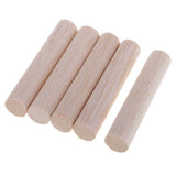 Max Balsa Wood Stick Unfinished DIY Woodworking Craft Modelling Stick 5pcs 80mm