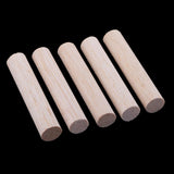 Max Balsa Wood Stick Unfinished DIY Woodworking Craft Modelling Stick 5pcs 80mm