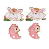 Max 4pcs animal Butterfly Pinch Back Pins Brooch Findings clutch badge