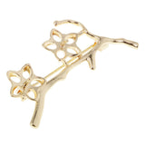 Max Plum Branch Brooch Blank Settings Pins