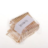 Max 20 Pieces DIY Metal Hair Clips Side Comb 12 Teeth Bridal Accessories Gold