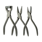 Max Stainless Steel Jewelry Making Pliers Cutters Tools Cambered Pliers