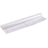 Max 20Sheet Clear Plastic Cellophane Wrap Roll Gift Flower Arts Crafts White