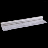 Max 20Sheet Clear Plastic Cellophane Wrap Roll Gift Flower Arts Crafts White