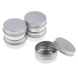 Max 5 Pieces Aluminum Cosmetic Pot Lip Balm Jar Containers Oil Wax Empty 30ML