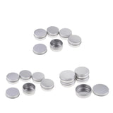 Max 5 Pieces Aluminum Cosmetic Pot Lip Balm Jar Containers Oil Wax Empty 30ML