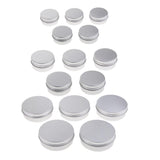 Max 5 Pieces Aluminum Cosmetic Pot Lip Balm Jar Containers Oil Wax Empty 30ML