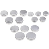 Max 5 Pieces Aluminum Cosmetic Pot Lip Balm Jar Containers Oil Wax Empty 30ML