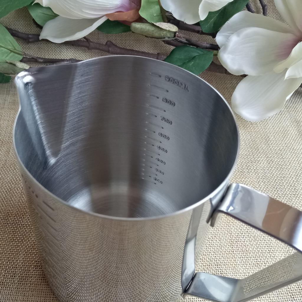 Max Multi-purpose Stainless Steel Candle Making Pitcher Frothing Pitcher 900ML