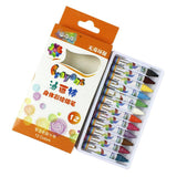 Maxbell Non-Toxic face body painting Crayons make up painting sticks kits 12 colors