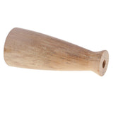 Maxbell Natural Unfinished Beech Wood Artificial Flower Dried Flower Vase C 13.5cm