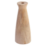 Maxbell Natural Unfinished Beech Wood Artificial Flower Dried Flower Vase C 13.5cm