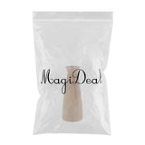 Maxbell Natural Unfinished Beech Wood Artificial Flower Dried Flower Vase C 13.5cm